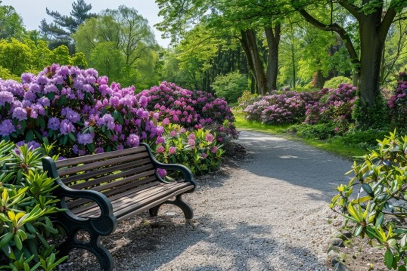 Rhododendronblüte im Ammerland 2027