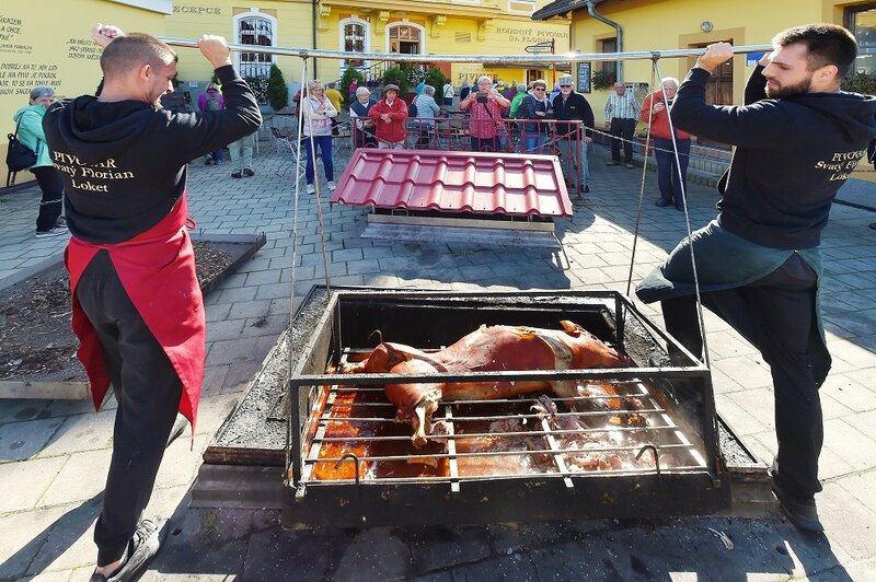 Erdschweinessen und Folklore in Loket 2027